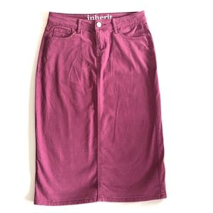 Inherit Co. Women’s Remi 29” Skirt- purple